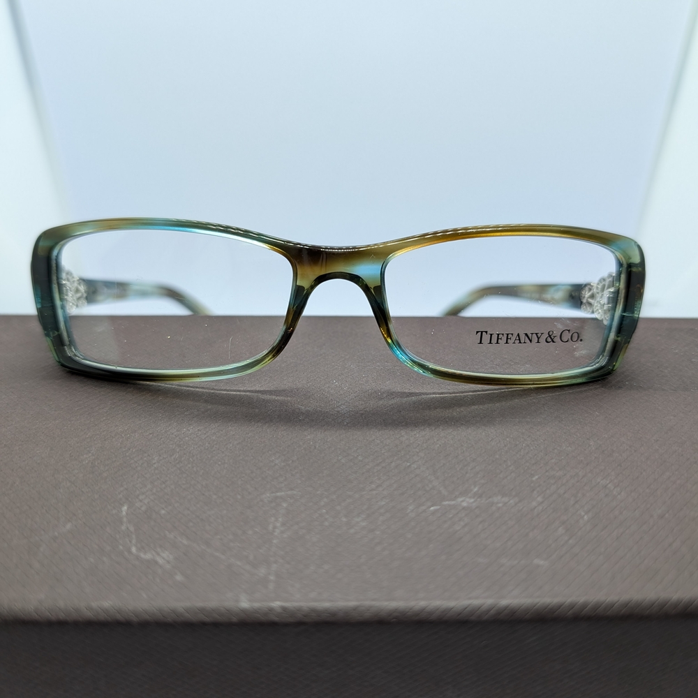 Tiffany & Co. Blue and Brown Eyewear NWOT